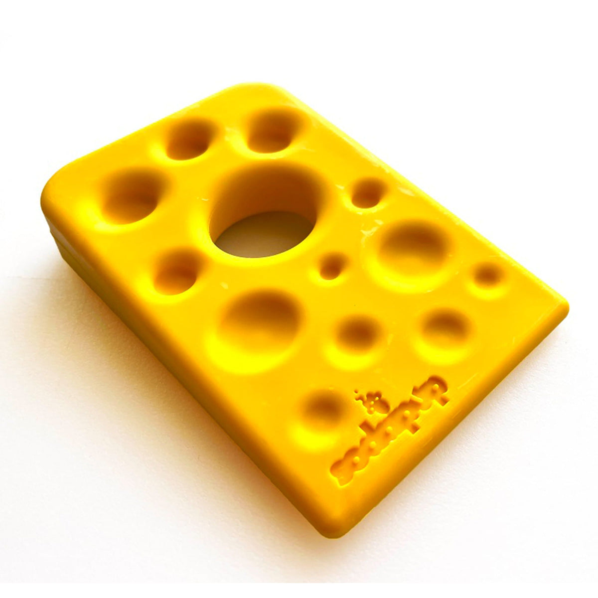 Swiss Cheese Wedge Nylon Dog Chew Toy 🧀🐶