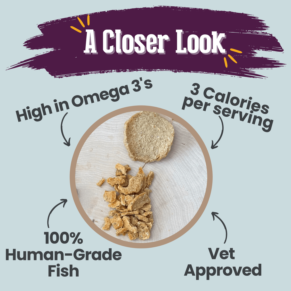 Fish Crumbles – All-Natural Fish Treats for Cats 🐱🐟