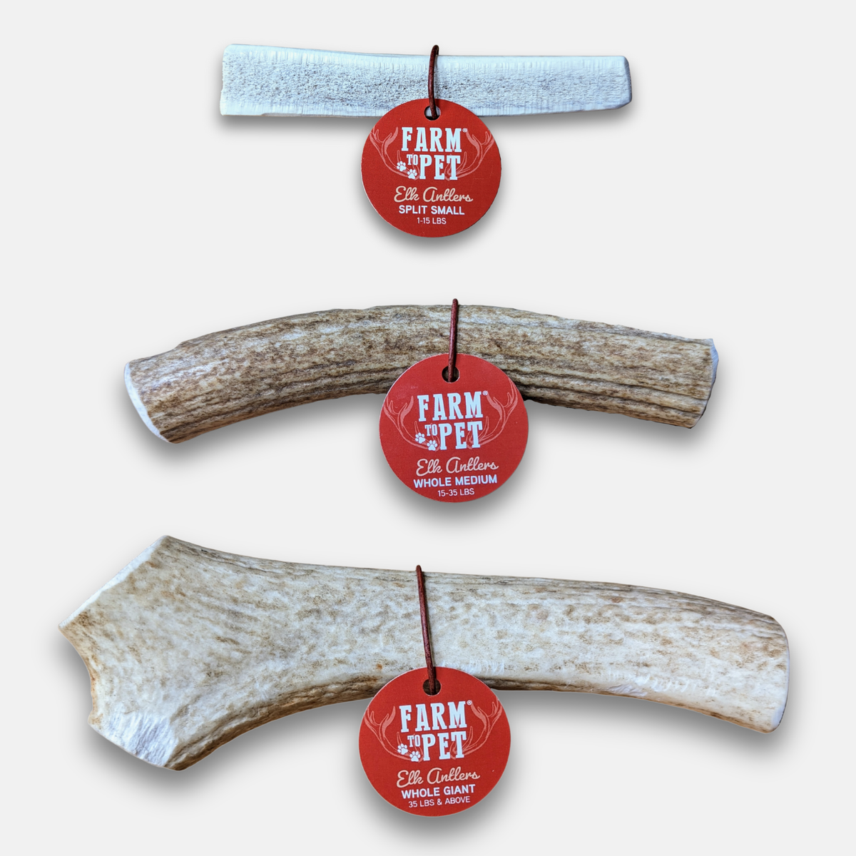 Elk Antler Dog Chews – All-Natural Whole and Split Elk Antler Chews for Dogs