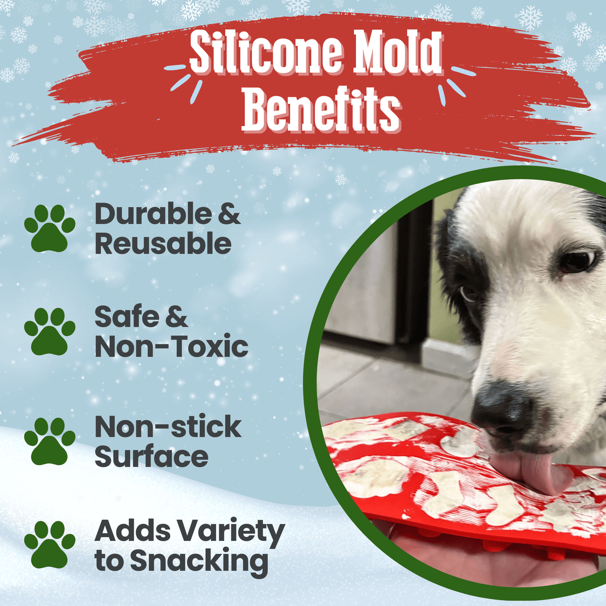 Pet Treat Molds – Silicone DIY Dog Treat & Enrichment Molds
