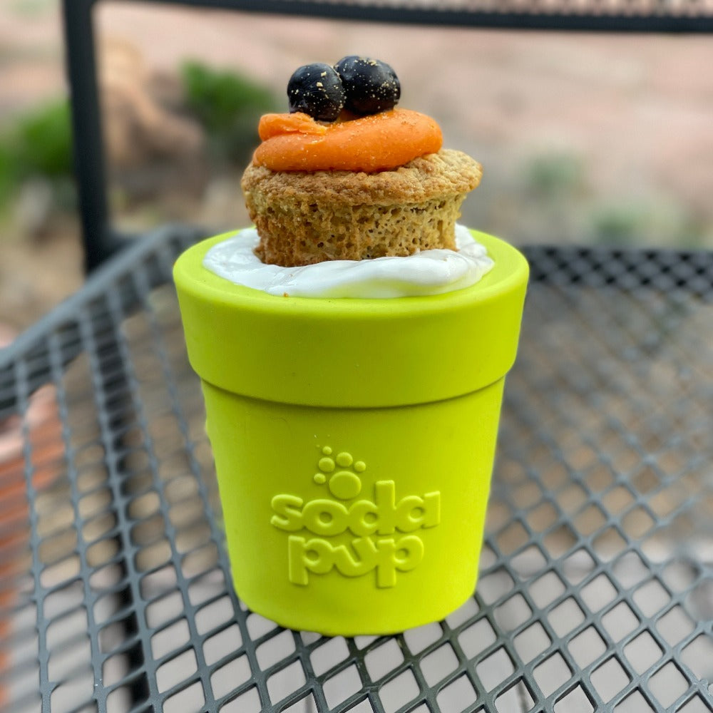 Large Flower Pot eCup – Dog Treat Dispenser & Enrichment Toy 🌸🐾