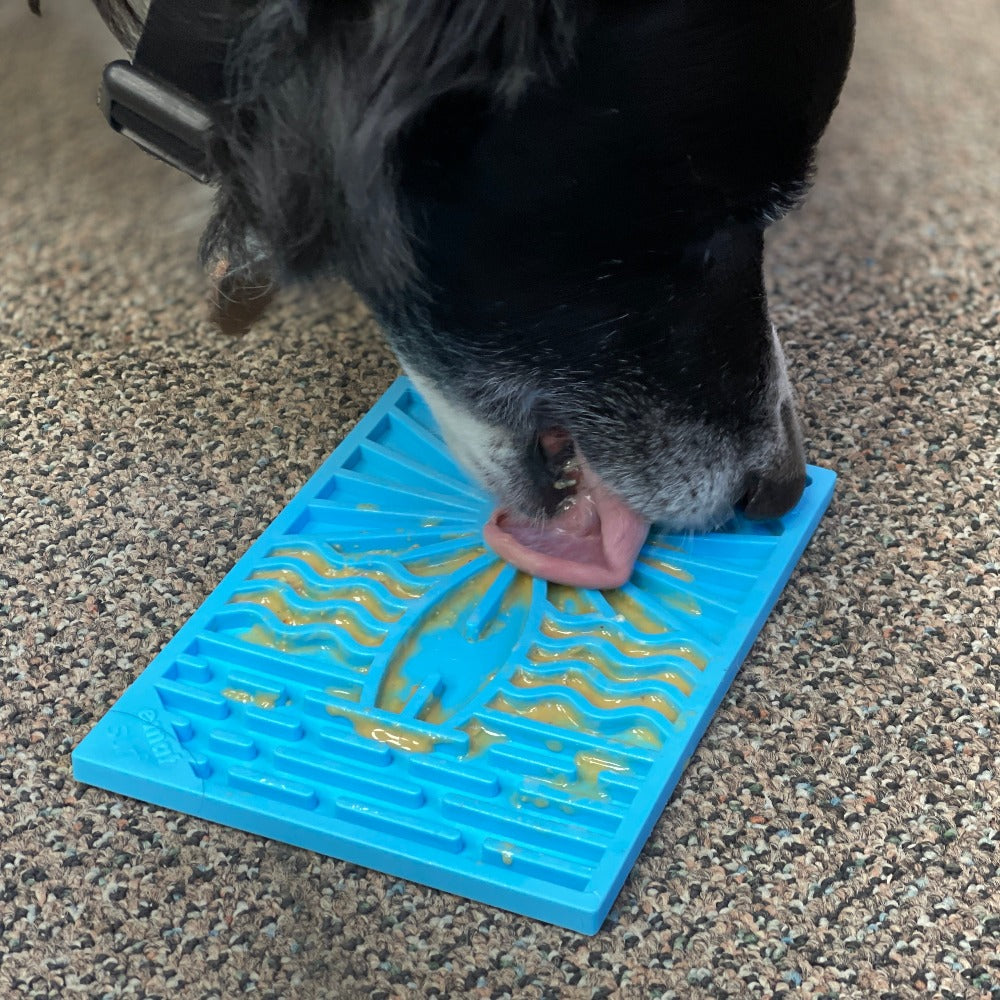 Surf's Up eMat – Small Lick Mat for Dogs & Cats 🌊🐾