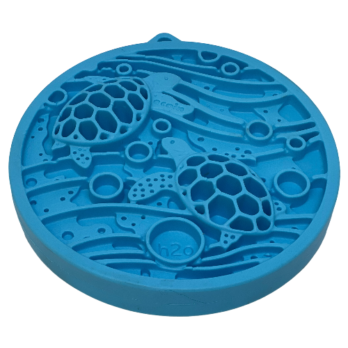 Turtle eMat-Mini – Suction Cup Lick Mat for Small Dogs & Cats 🐢🐾