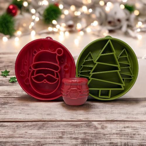 Santa Christmas eBowl – Deep Slow Feeder & Enrichment Bowl 🎅🐾