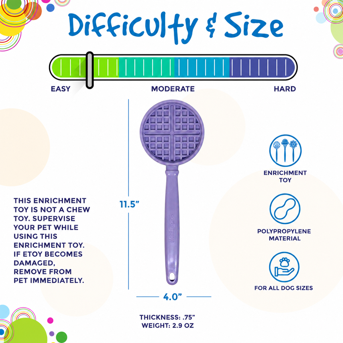 eStick Interactive Lick Stick – Dog Enrichment & Training Toy 🐶
