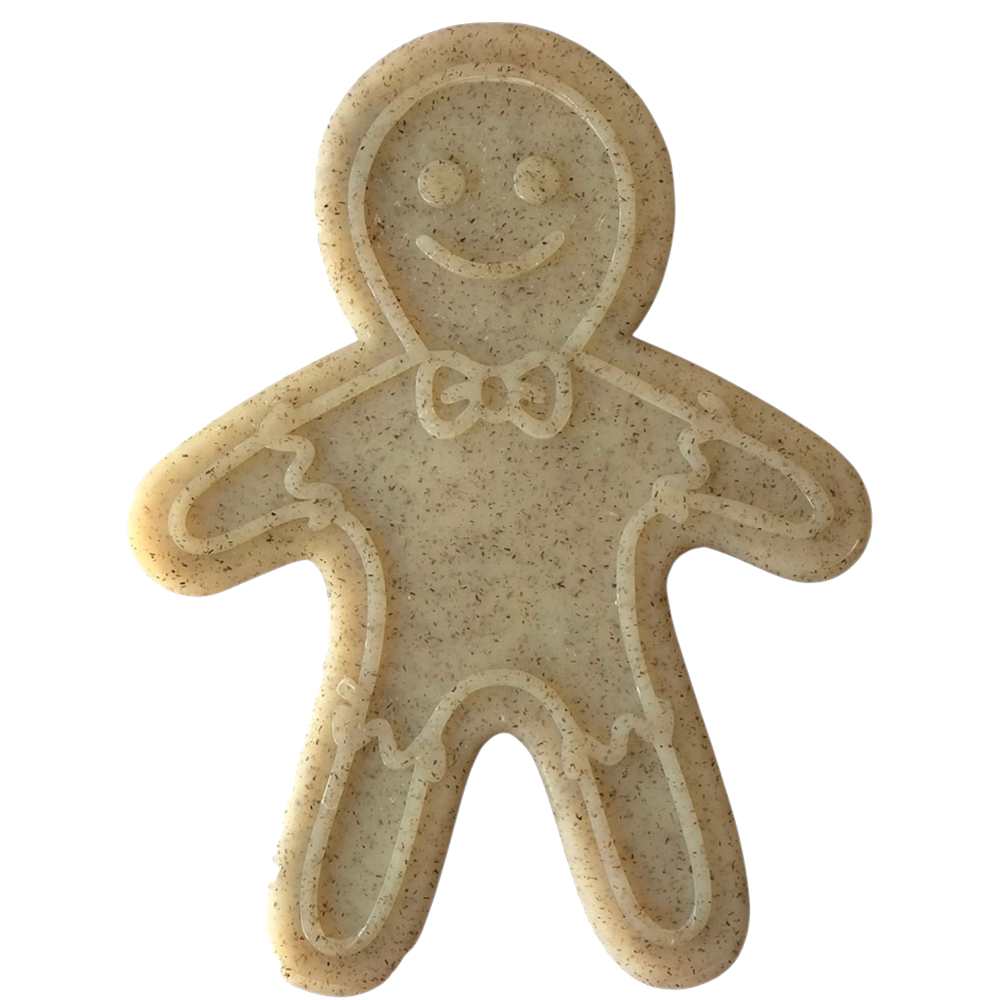 Gingerbread Man Nylon Dog Chew Toy 🎄🐶